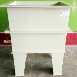 Custom Polypropylene Electroplating Tank