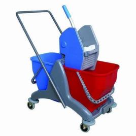 Aero Vac Plastic Deluxe Mop Wringer Trolley for Hospitals