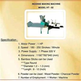 Automated Incense Stick Machine