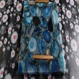 Agate Stone Serving Trays, 12 inch