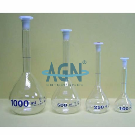 Borosilicate Glass Measuring Flask, 500 ml