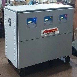 Industrial Air Cooled Servo Voltage Stabilizer 100 KVA