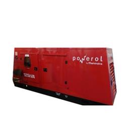 Air Cooling Fully Automatic 125kVA Mahindra Silent Genset