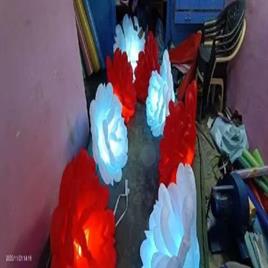 Air Inflated Flower Pillar Display