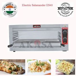 Akasa Silver Commercial Griller