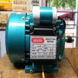 0.5 HP Single Phase Foot Mounted Motor, 230V