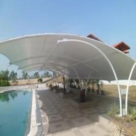 Steel Modular Pool Tensile Shed