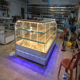 AKSR Glass Commercial Display Counter