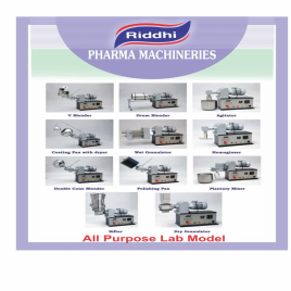 RIDDHI Lab Granulation Machine