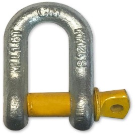 Mild Steel Galvanised D Type Dee Shackle