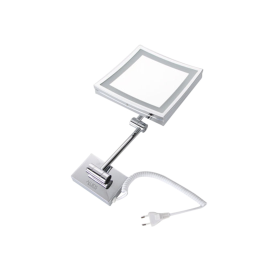 Aluids LED Square Makeup Mirror
