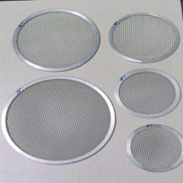 Round Aluminium Pizza Screen