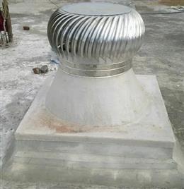 Non-Powered Turbo Ventilator with FRP Dome