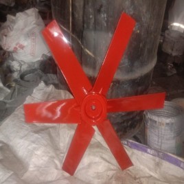 Aluminum Axial Impeller, 6 Blade
