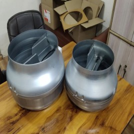 Aluminium Circular Inline Ventilation Fan