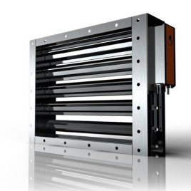 Powder Coated Aluminium Fire Damper