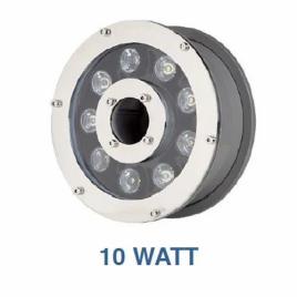 Aluminium RES 10W Ring Nozzle Mount LED Underwater Fountain Light