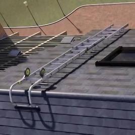 Industrial Aluminium Roof Ladder