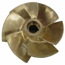 Aluminium Semiclosed Pump Impeller, Air Cooling