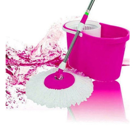 Aluminum Sponge Spin Mop Set