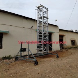 Aluminium Tiltable Tower Industrial Ladder