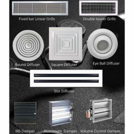 Aluminum Sliding Ventilation Louvers