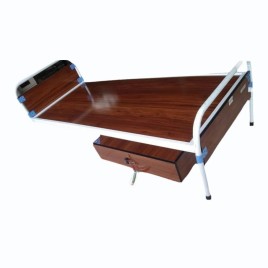Aluminum Hospital Bed with Storage