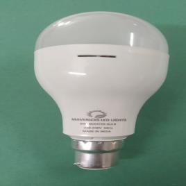 9W AC/DC Rechargeable Aluminum Bulb