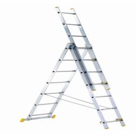 Anodised Aluminium Factory Ladder