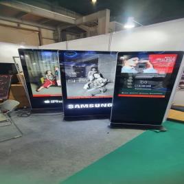 Aluminum Freestanding Digital Display Machine