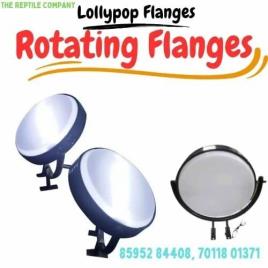 Aluminum LED Square Flange Signage Equipment