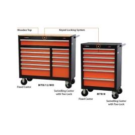 Portable Aluminum Industrial Workstation, Silver