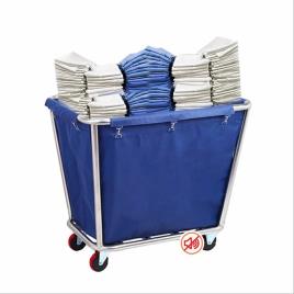 Aluminum Hospital Linen Cart