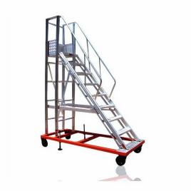 Aluminum Tiltable Tower Ladder, 150 kg