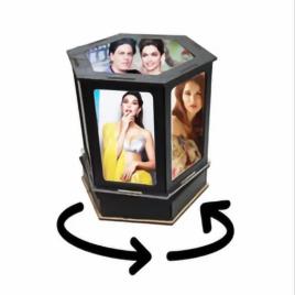 Ambition Gifts Rotating Hex Lamp