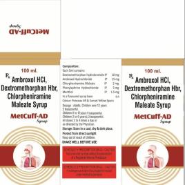 Ambroxol Dextromethorphan Chlorpheniramine Phenylephrine Menthol Syrup