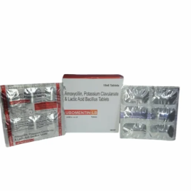 Amoxycillin Potassium Clavulanate Lactic Acid Bacillus 625mg Tablets