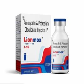 Amoxycillin 1000mg + Potassium Clavulanate 200mg Injection