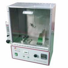 Analog Blue Textile Flammability Testing Machine