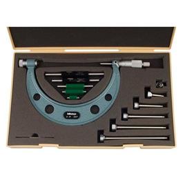 Analog Micrometer with Interchangeable Anvils