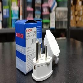 ANCHOR 5 AMP Top, 3 Pin PVC