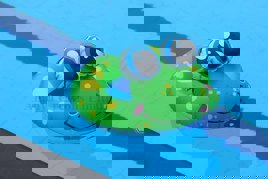 Animal Split Ring PVC Toy