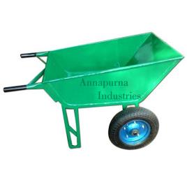 CI Double Wheel Barrow for Industrial, 100 Kg Capacity