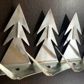Galvanized Iron Anti Climb Spikes
