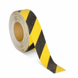 Yellow & Black Single Sided Anti Skid Tapes