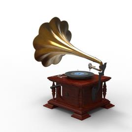 Antique Gramophone Machine
