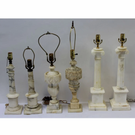 Antique Marble Decorative Floor Lamps