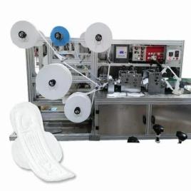 Automated Sanitary Pad Manufacturing Machine