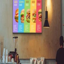 APT Digital Menu Display