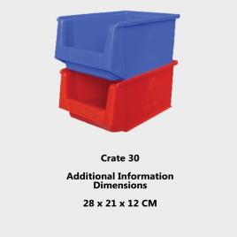 Aristo Blue 10L Plastic Bin